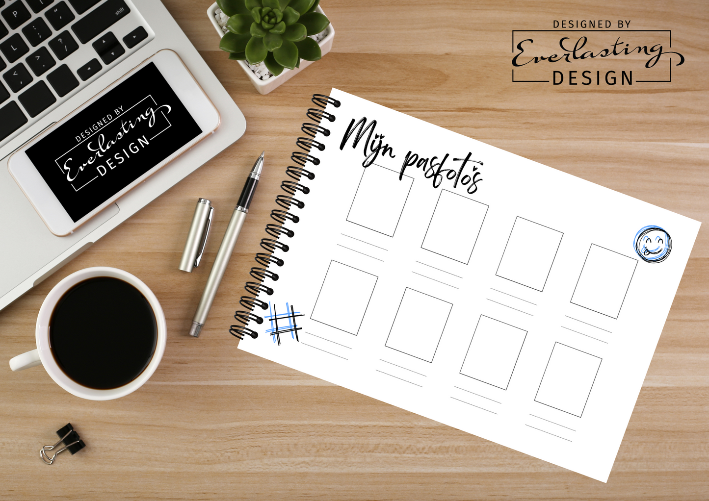 Schoolfotoboek Graffiti School - A4 liggend - GEPERSONALISEERD