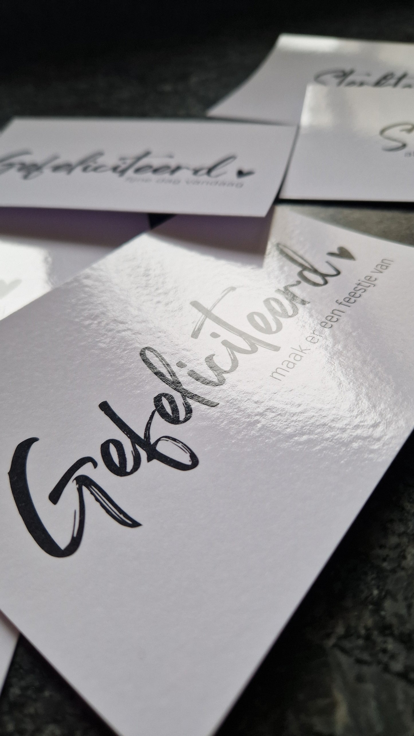 Wenskaarten A6 - set van 10 stuks