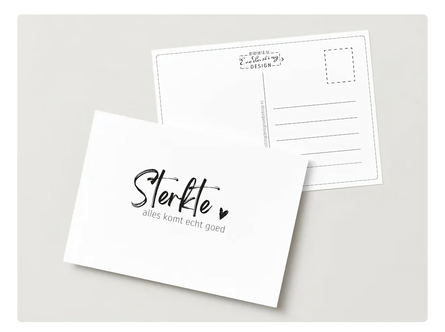 Wenskaarten A6 - set van 10 stuks